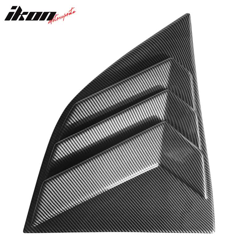 2008-2023 Dodge Challenger XE V3 Style Side Window Louver Scoop PP - Image 12