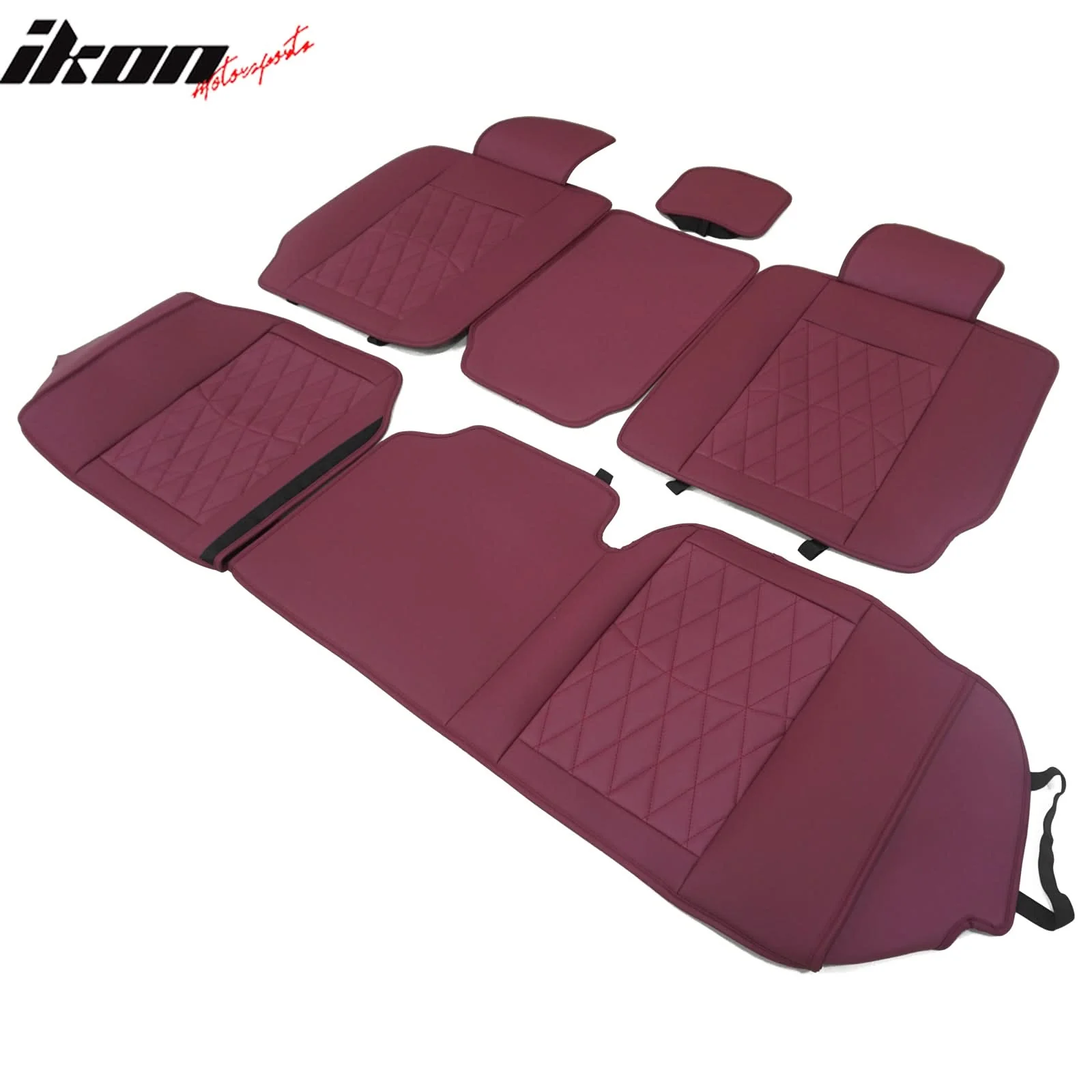 2008-2023 Toyota Tundra Pickup 5-Seat Seat Covers PU Leather - Image 19