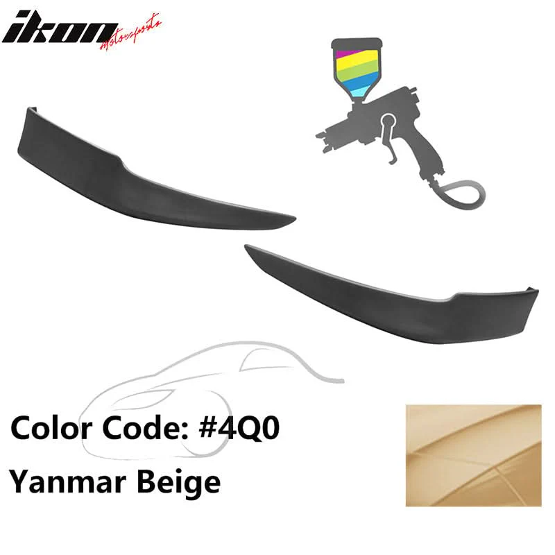 2009-2010 Toyota Corolla OE Style Painted PP Front Bumper Lip Splitter - Image 10
