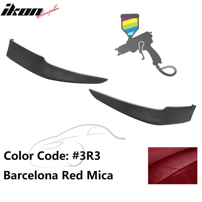 2009-2010 Toyota Corolla OE Style Painted PP Front Bumper Lip Splitter - Image 24