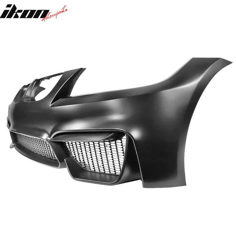 2009-2011 BMW E90 E91 3 Series Sedan Wagon M4 Style Front Bumper PP - Image 4