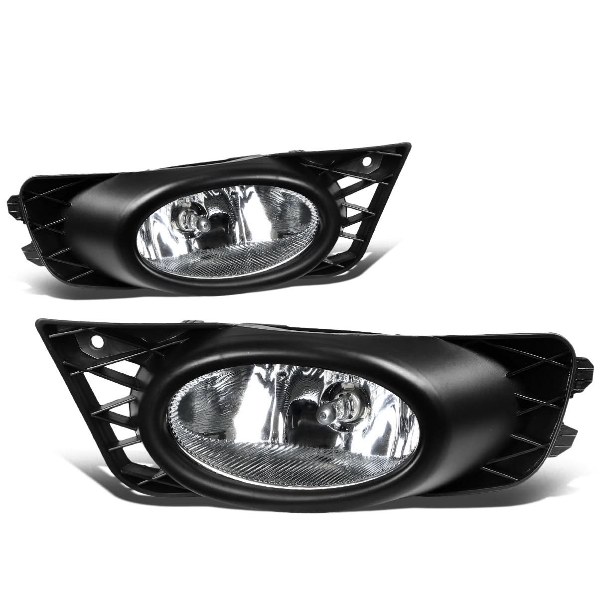 2009-2011 Honda Civic 4-Door Fog Lights with Switch - Clear - Image 3