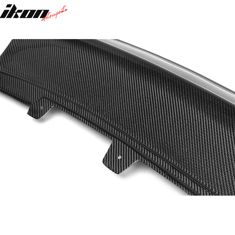 2009-2012 Audi A4 B8 S4 Style Rear Bumper Lip Diffuser Carbon Fiber - Image 5