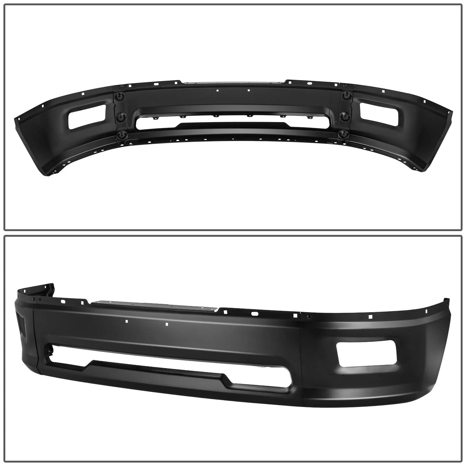 2009-2012 Dodge Ram 1500 Front Bumper Cover w/ Fog Light Cutouts - Image 4