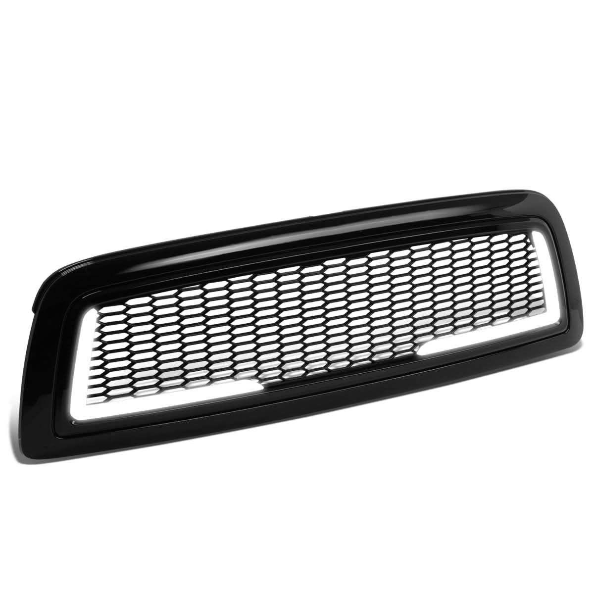 2009-2012 Dodge Ram 1500 Honeycomb Style LED DRL Grille - Black - Image 2