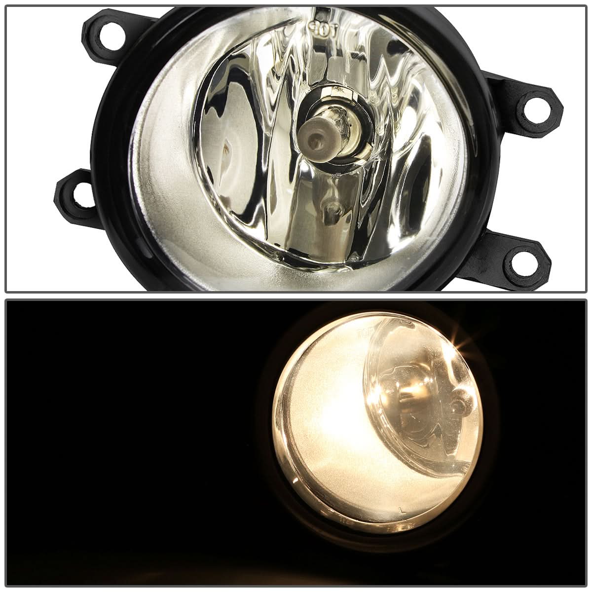 2009-2012 Toyota RAV4 Fog Lights w/ Switch & H11 Bulb - Smoke - Image 4