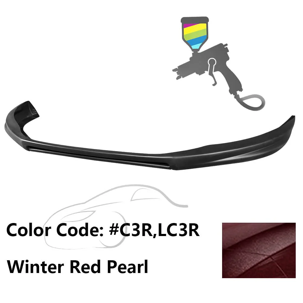 2009-2012 Volkswagen CC 4Dr Sedan Painted Front Bumper Lip Spoiler PP - Image 18