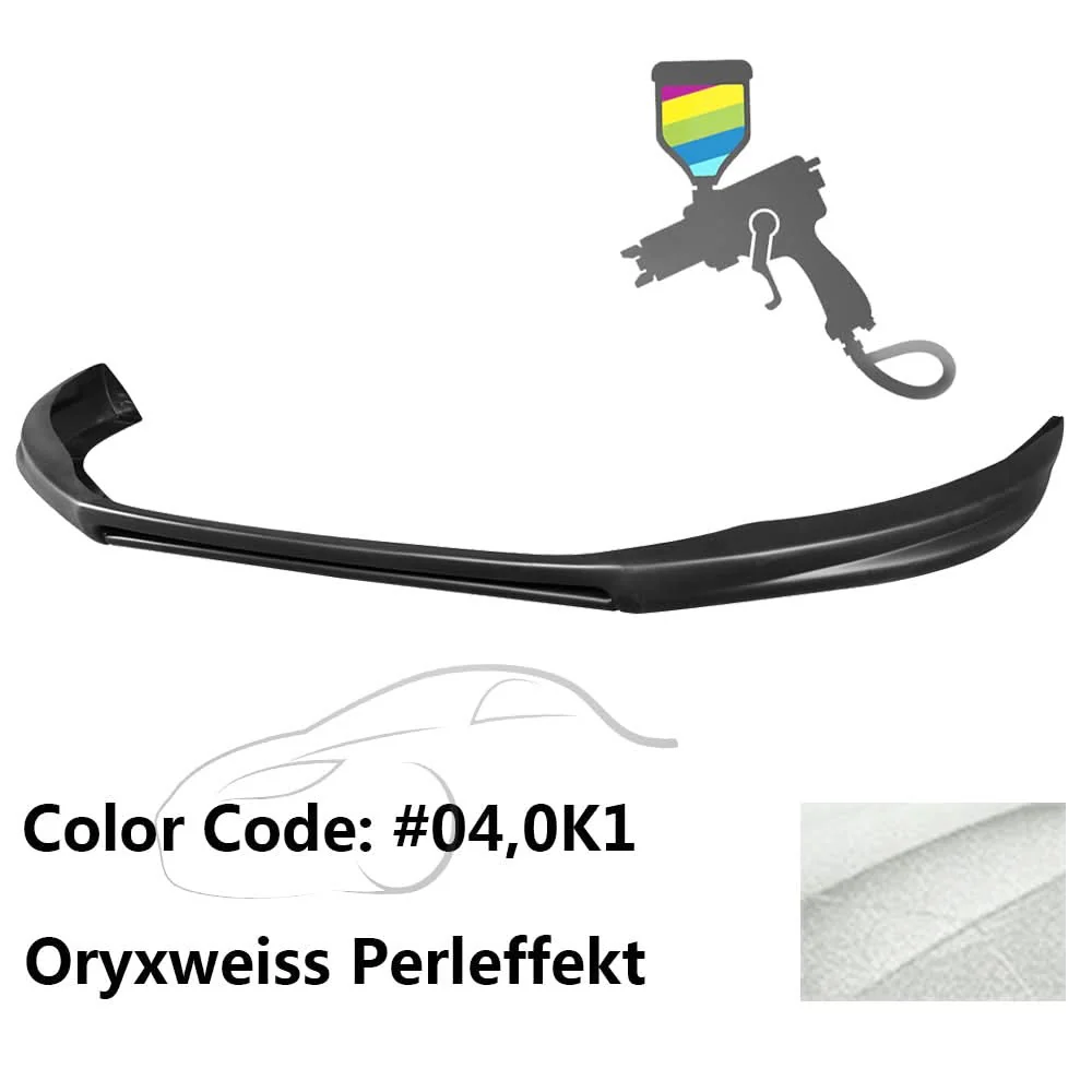 2009-2012 Volkswagen CC 4Dr Sedan Painted Front Bumper Lip Spoiler PP - Image 20
