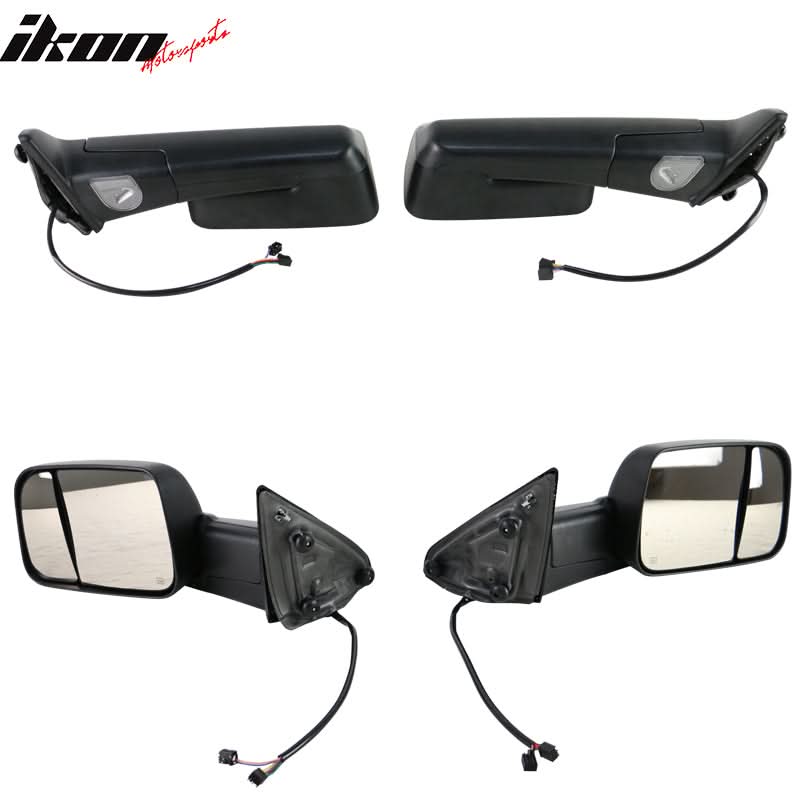 2009-2012Â Ram Telescoping Heatedddle Light Signals Tow Mirror - Image 4