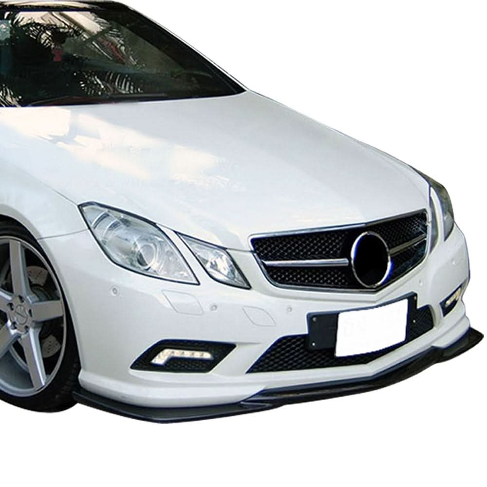 2009-2013 Benz W207 GH Style Front Bumper Lip Carbon Fiber - Image 3