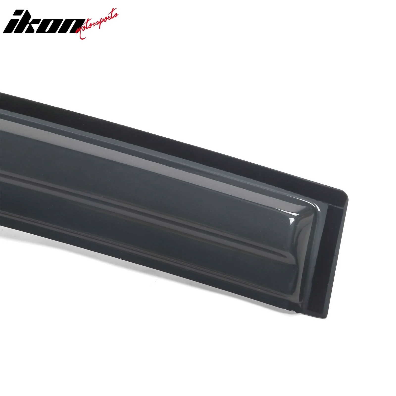 2009-2013 Toyota Corolla Mugen Style Smoke Window Visor Guard Acrylic - Image 8