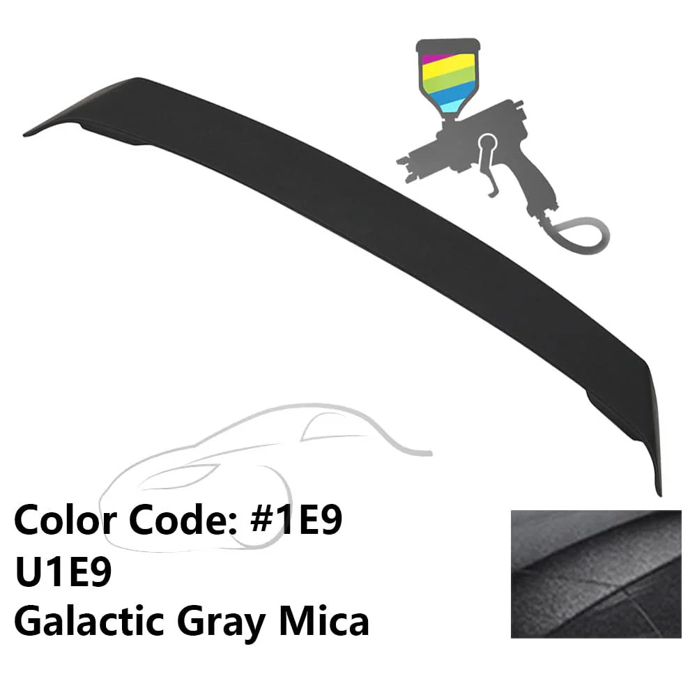 2009-2013 Toyota Corolla Trunk Spoiler W/LED Brake Light OE Style ABS - Image 13