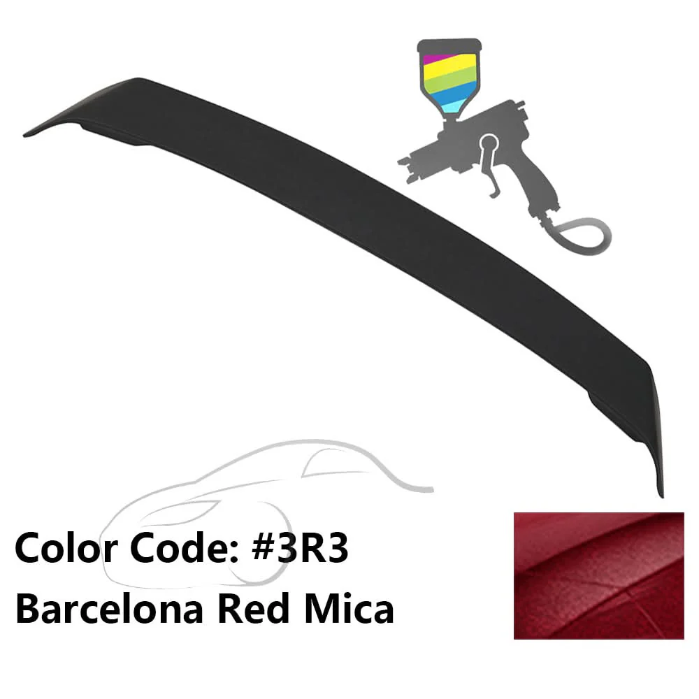 2009-2013 Toyota Corolla Trunk Spoiler W/LED Brake Light OE Style ABS - Image 19