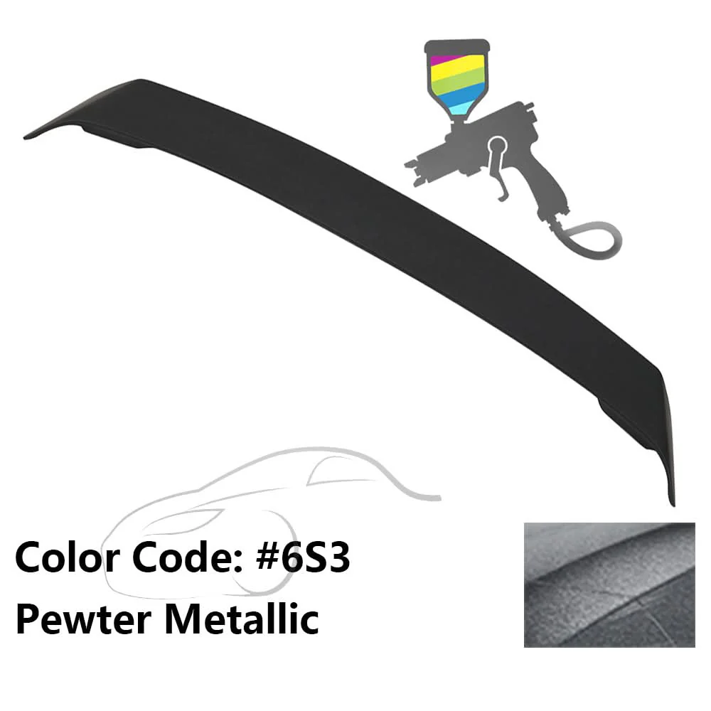 2009-2013 Toyota Corolla Trunk Spoiler W/LED Brake Light OE Style ABS - Image 26