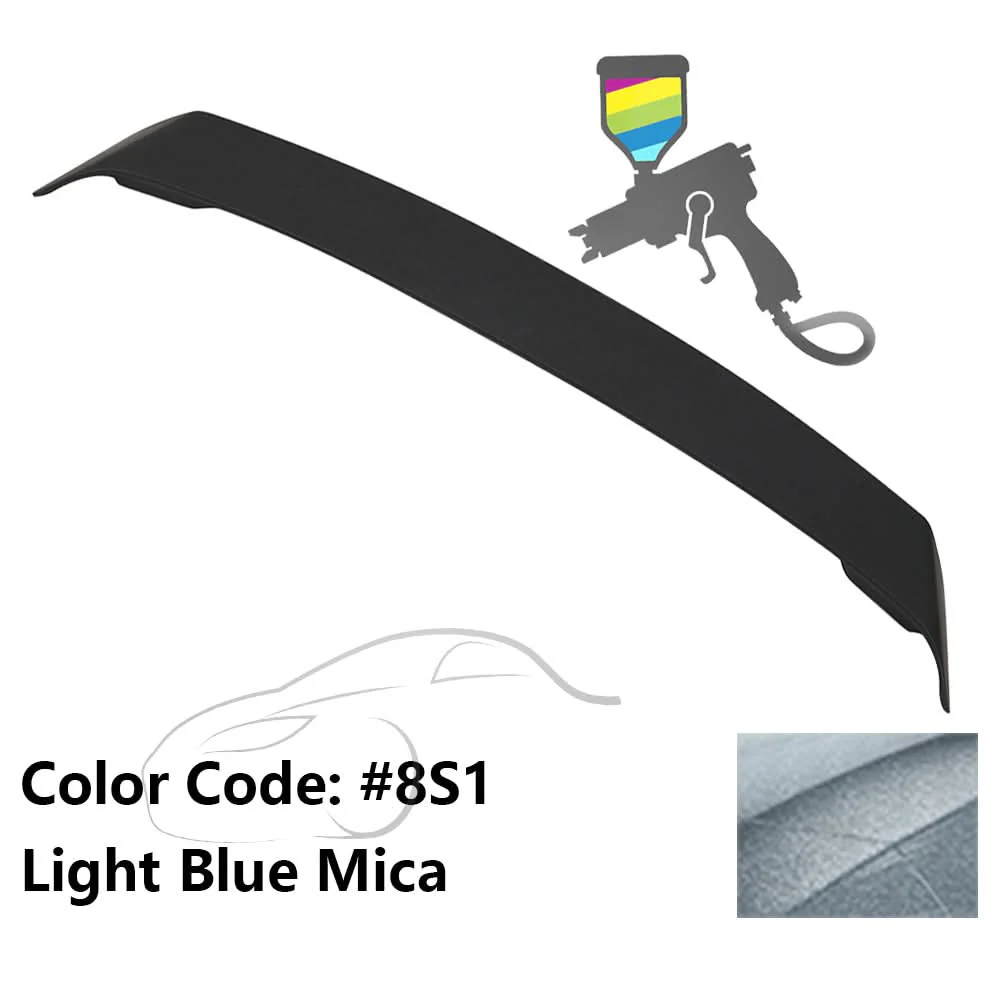 2009-2013 Toyota Corolla Trunk Spoiler W/LED Brake Light OE Style ABS - Image 30