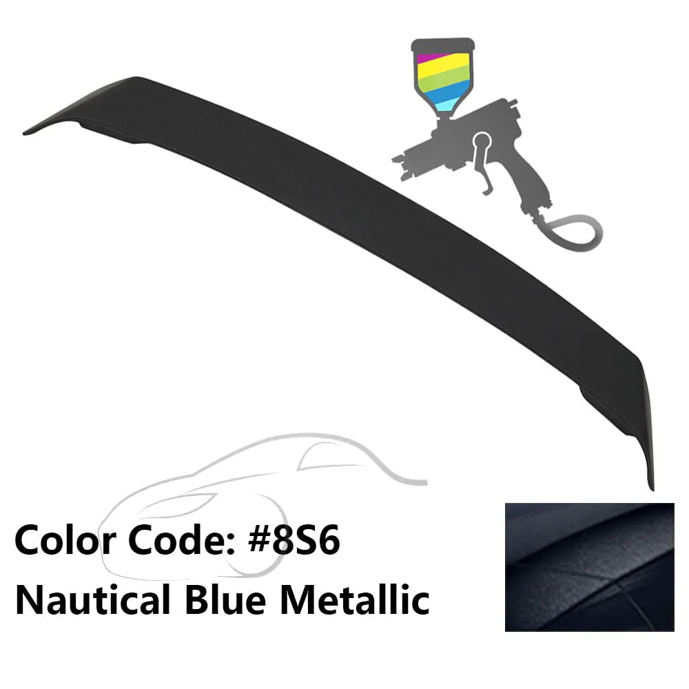 2009-2013 Toyota Corolla Trunk Spoiler W/LED Brake Light OE Style ABS - Image 32