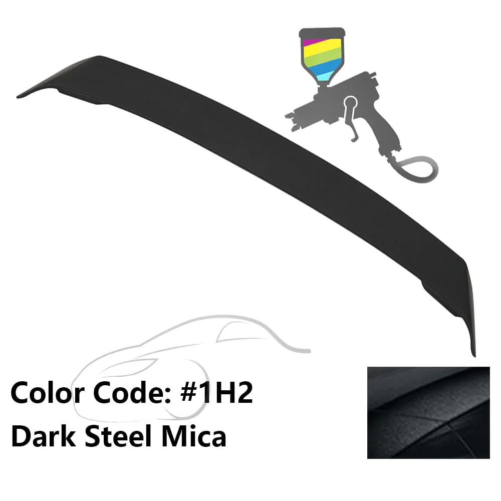 2009-2013 Toyota Corolla Trunk Spoiler W/LED Brake Light OE Style ABS - Image 46