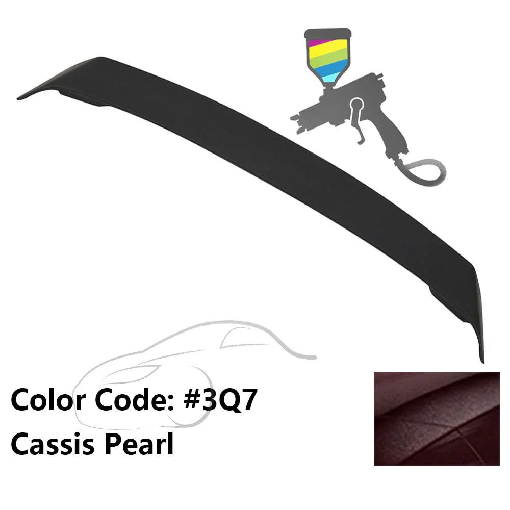 2009-2013 Toyota Corolla Trunk Spoiler W/LED Brake Light OE Style ABS - Image 48