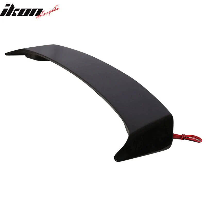 2009-2013 Toyota Corolla Trunk Spoiler W/LED Brake Light OE Style ABS - Image 6