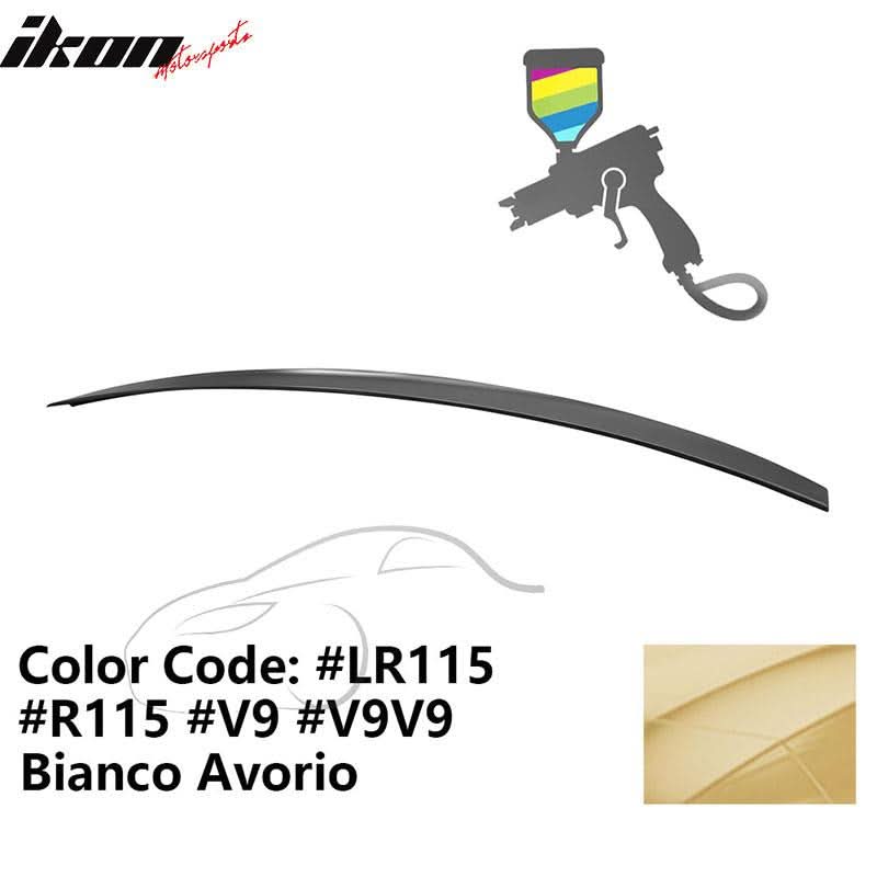 2009-2014 Audi A4 Quattro B8 4Door Painted ABS Trunk Spoiler Wing - Image 10