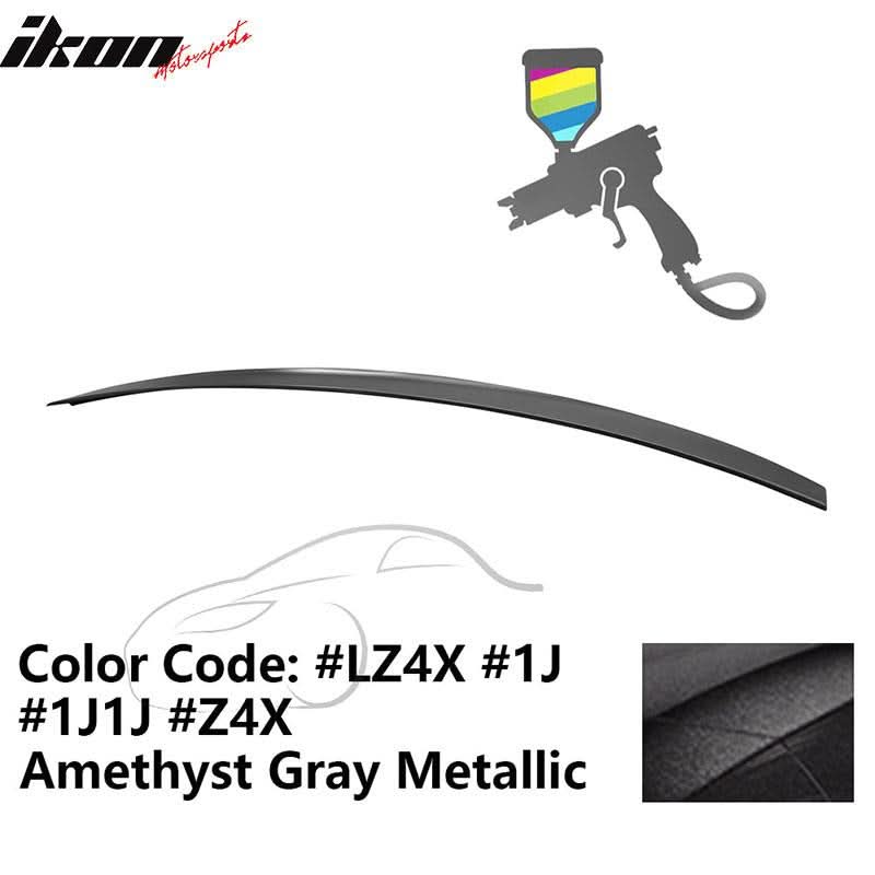 2009-2014 Audi A4 Quattro B8 4Door Painted ABS Trunk Spoiler Wing - Image 42