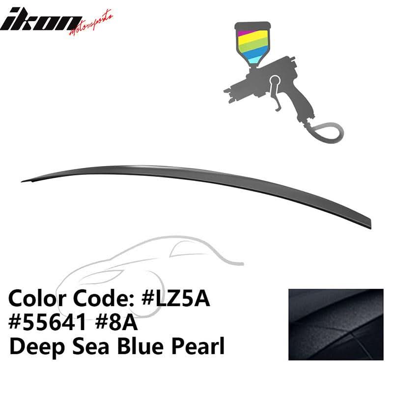 2009-2014 Audi A4 Quattro B8 4Door Painted ABS Trunk Spoiler Wing - Image 44