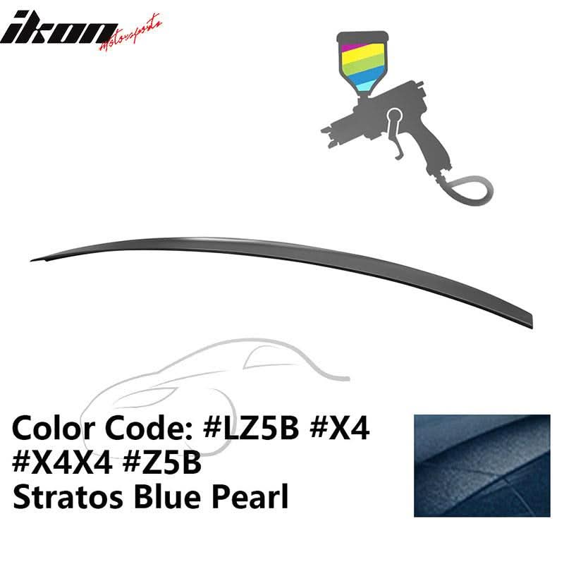 2009-2014 Audi A4 Quattro B8 4Door Painted ABS Trunk Spoiler Wing - Image 45