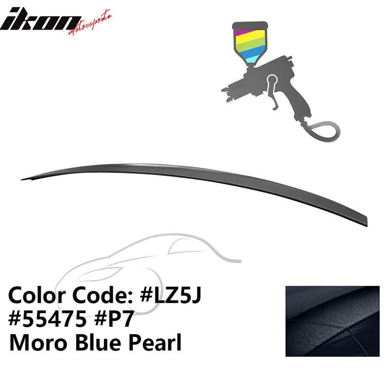 2009-2014 Audi A4 Quattro B8 4Door Painted ABS Trunk Spoiler Wing - Image 49