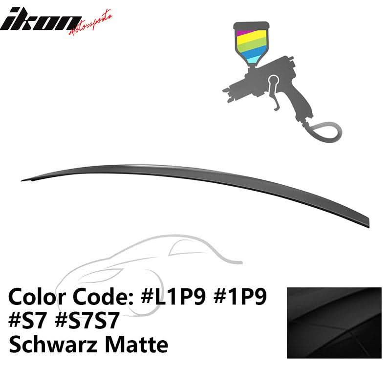 2009-2014 Audi A4 Quattro B8 4Door Painted ABS Trunk Spoiler Wing - Image 59