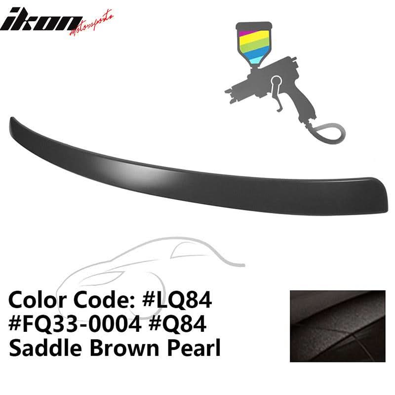 2009-2014 Audi A4 Quattro B8 Sedan 4Door Painted ABS Rear Roof Spoiler - Image 58