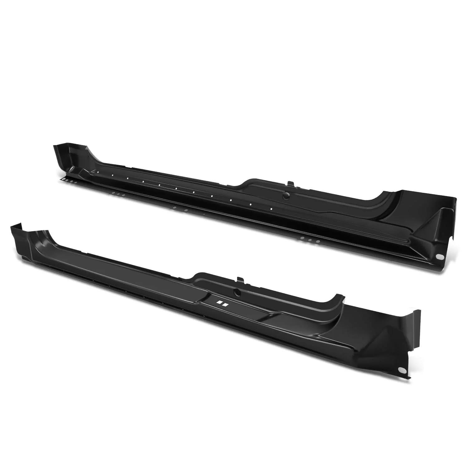 2009-2014 Ford F-150 Extended Super Cab Rocker Panels - Primered Black - Image 4