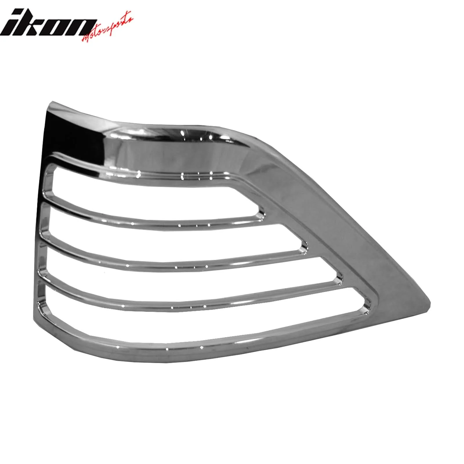 2009-2014 Ford F-150 Rear Taillight Lamps Frames Cover Chrome ABS 2PCS - Image 2