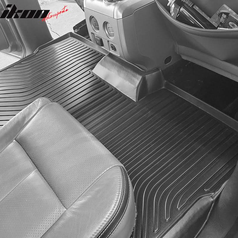 2009-2014 Ford F-150 Super Crew Cab 3D Floor Mats Heavy Duty Liner TPE - Image 16