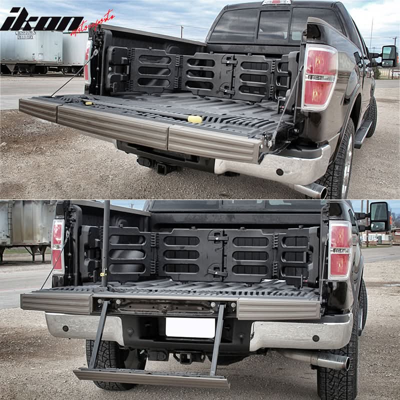 2009-2014 Ford F-150 With Flex Step Tailgate Molding Cap Spoiler PP - Image 3