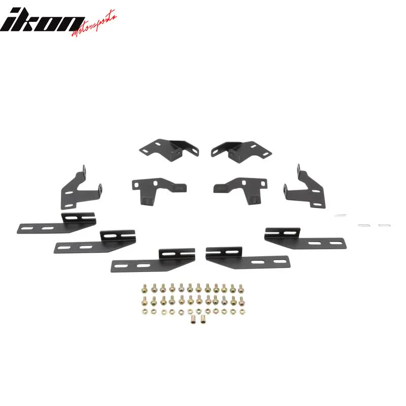 2009-2015 Honda Pilot Running Boards OE Style Black Silver Aluminum - Image 10