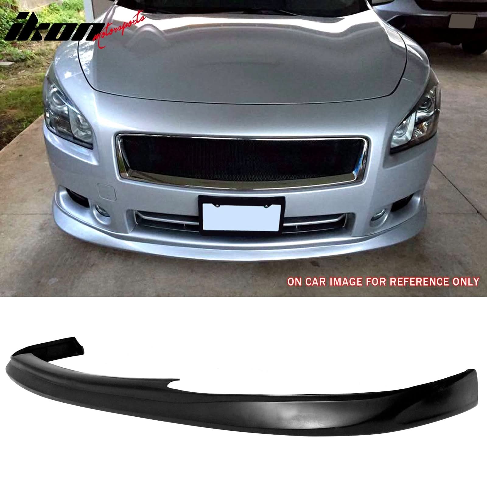 2009-2015 Nissan Maxima Rear Diffuser & Front Lip MDP Style Unpainted - Image 2