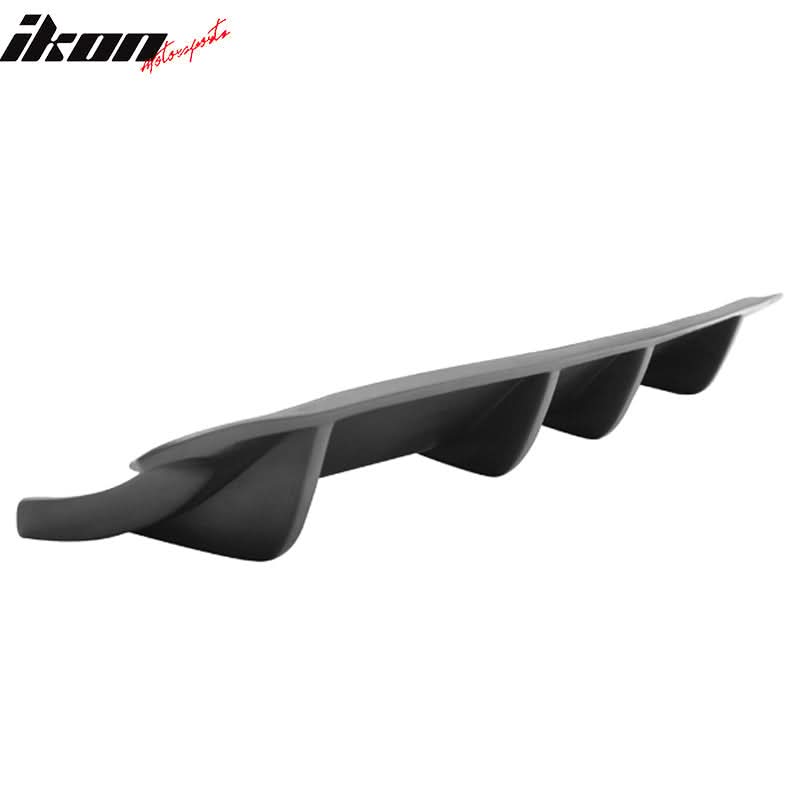 2009-2015 Nissan Maxima ST Style Unpainted Rear Bumper Diffuser PU - Image 5