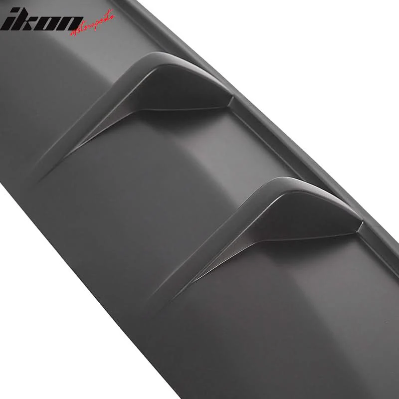 2009-2015 Nissan Maxima ST Style Unpainted Rear Bumper Diffuser PU - Image 7