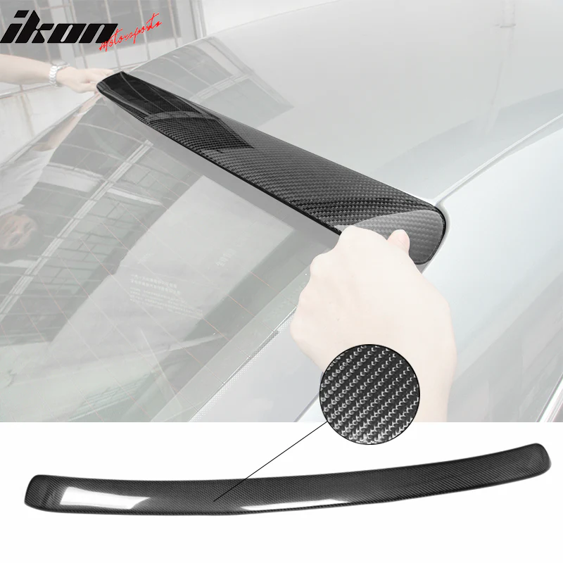 2009-2016 Audi A4 B8 A Style Rear Roof Spoiler Wing Carbon Fiber - Image 7