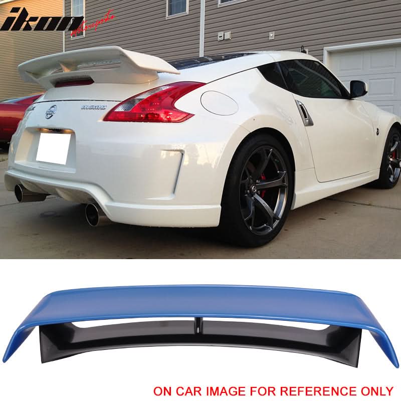 2009-2021 Nissan 370Z Coupe Rear Trunk Spoiler Ducktail Wing Lip ABS - Image 16