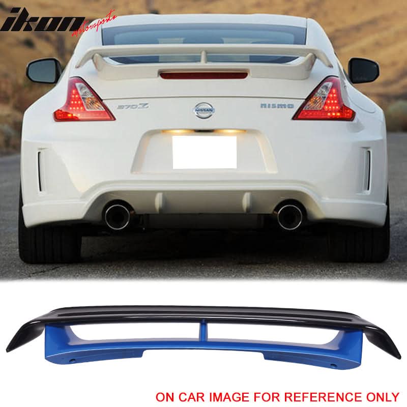2009-2021 Nissan 370Z Coupe Rear Trunk Spoiler Ducktail Wing Lip ABS - Image 19