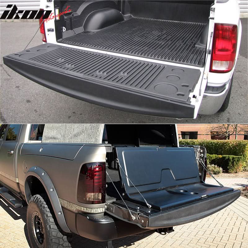 2009-2023 Dodge Ram 1500 2500 3500 Tailgate Molding Top Cap Cover PP - Image 2