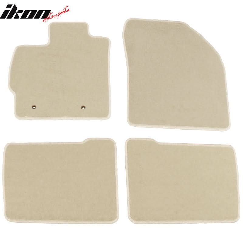 2010-2011 Toyota Prius Car Mats Carpet 4PC Nylon - Image 16