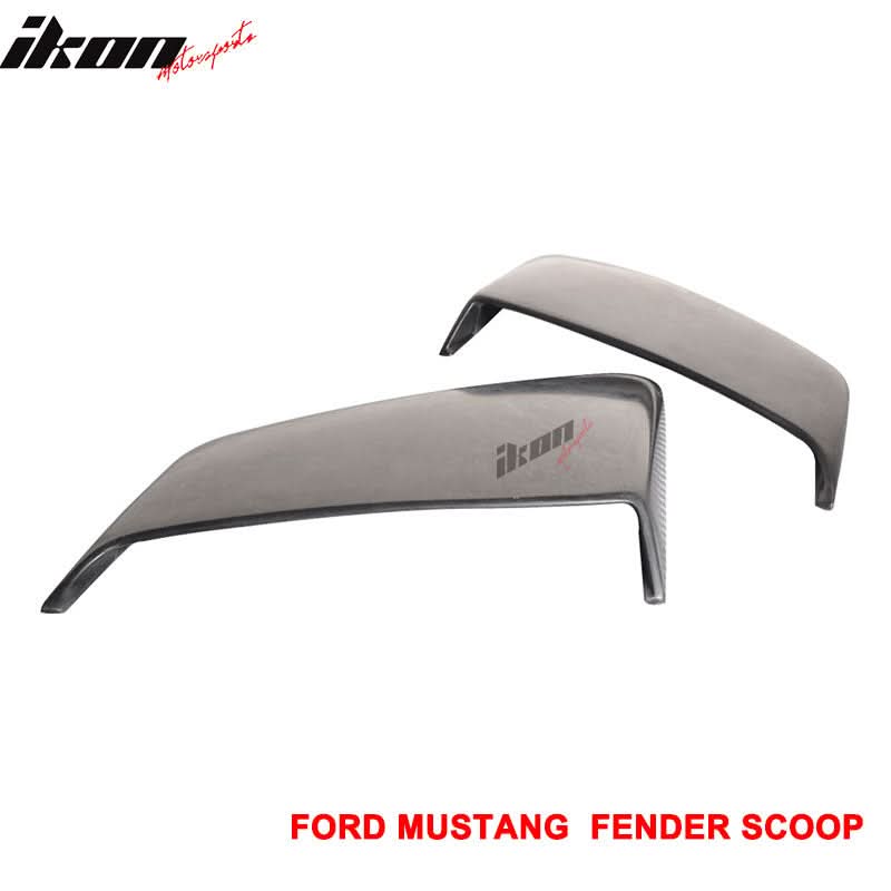 2010-2012 Ford Mustang Eln Unpainted Fender Side Scoop Panel PU - Image 2