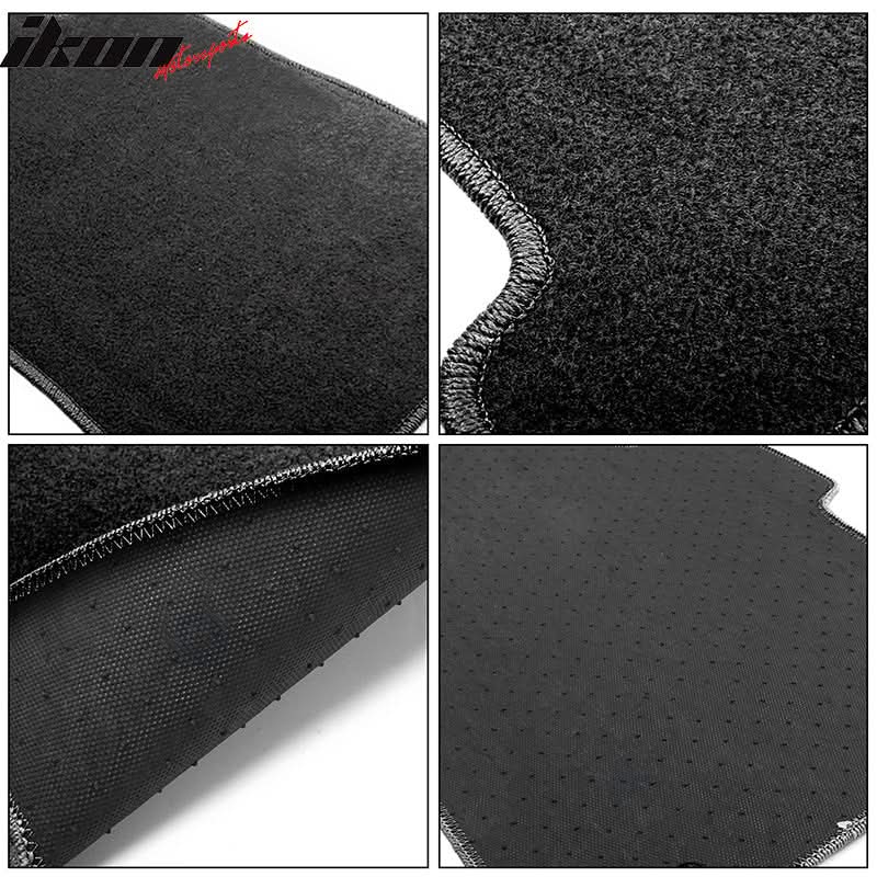 2010-2012 Hyundai Sonata Car Floor Mats Carpet 4PC Nylon - Image 11
