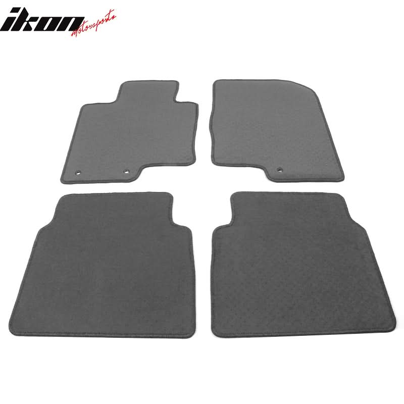 2010-2012 Hyundai Sonata Car Floor Mats Carpet 4PC Nylon - Image 14