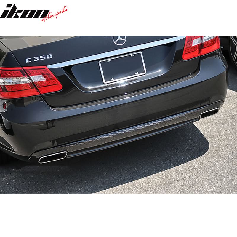 2010-2013 Benz E-Class W212 OEÂ Style Rear Bumper Diffuser Carbon Fiber - Image 8