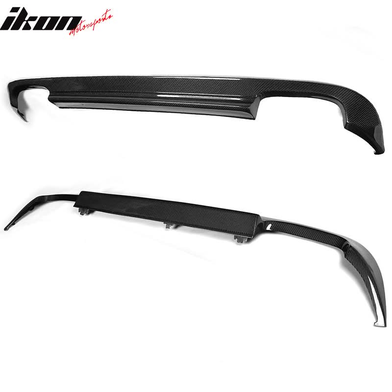 2010-2013 Benz E-Class W212 OEÂ Style Rear Bumper Diffuser Carbon Fiber - Image 9