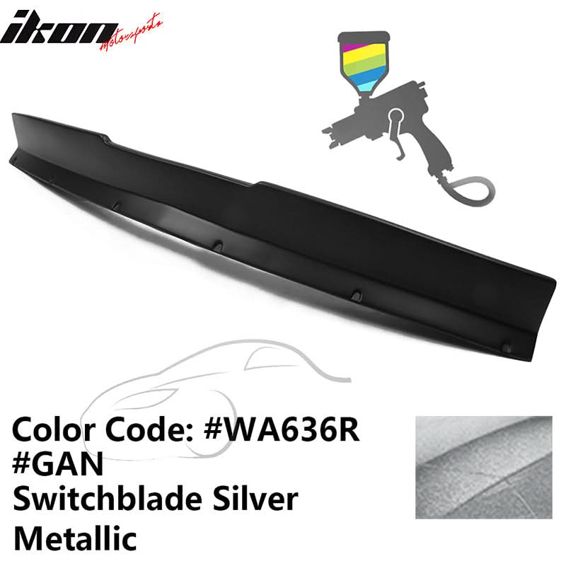 2010-2013 Chevrolet Camaro IKON Style Trunk Spoiler PP - Image 5