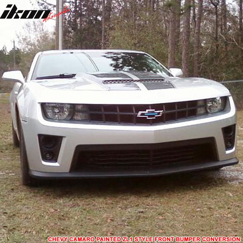2010-2013 Chevy Camaro ZL1 Paint # WA636R Front Bumper Conversion PP - Image 2